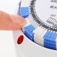 サンワダイレクト コンセントタイマー（24時間・15分単位・アナログ式） 700-TAP016 1個（直送品）