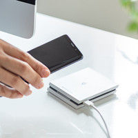 サンワダイレクト ワイヤレス充電器（Qi対応・iPhone 急速充電対応・スタンドタイプ・パッドタイプ両対応） 700-WLC003 1個（直送品）