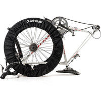 サンワダイレクト タイヤカバー（ロードバイク・輪行・極太・2本1組・簡単装着・収納袋付） 800-BYCV001 1個（直送品）