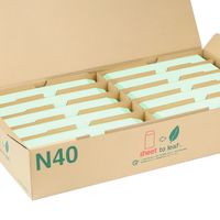 ムトウユニパック 長40 NTグリーン 80 サイド 11101609 1箱(1000枚)