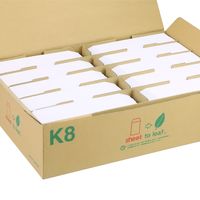 ムトウユニパック 給料袋 ケント 80 サイド (角8サイズ 枠なし) 11111312 1箱(1000枚)