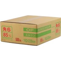 ムトウユニパック 角6 OP 85 エルコン 11132416 1箱(500枚)