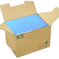 ムトウユニパック 角3 ブルー 85 サイド 11161406 1箱(500枚)