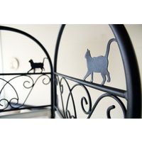 宮武製作所 猫のパーティション/1連 幅400×奥行30×高さ1570mm SK-2828-1S 1台（直送品）