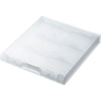サンワサプライ SDカードケース（12枚収納・クリア） FC-MMC26CL 1個（直送品）
