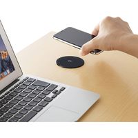 サンワサプライ ワイヤレス充電器(埋め込みタイプ) WLC-BLT15BK 1個（直送品）