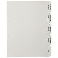 プラス たすけあ 利用者カルテ リングファイル グリーン FL-804RF 1セット(5冊) 介護 A4 ポリプロピレン製インデックス付 内ポケット付