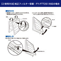 朝日電器 換気扇フィルター EKF-25P（直送品）