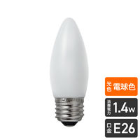朝日電器 LED電球シャンデリアE26 LDC1L-G-G332 1個