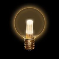 朝日電器 LED電球G50形E17 LDG1CL-G-E17-G266 1個