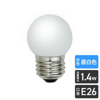 朝日電器 LED電球G40形E26 LDG1N-G-G250 1個