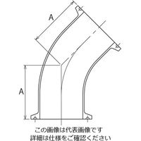 コンサス ヘルール継手 ヘルール45°エルボ 4S EQ-FS1-4S 1個 3-8346-06（直送品）