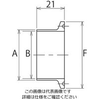 コンサス ヘルール継手 溶接へルール 3S FS-S3-3S 1個 3-8350-11（直送品）