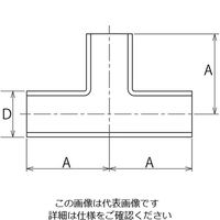 コンサス ミニヘルール継手 溶接ミニティー 10A TE-WS3-10A 1個 3-8355-02（直送品）