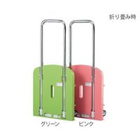 アズワン 折り畳み式小型台車 グリーン HS-550G 1台 3-9932-01（直送品）
