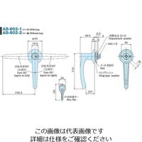 ホシモト L型小型ハンドル AB-802-1 1個 62-2979-03（直送品）