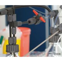 アズワン 静電気拡散性ねじ口瓶用キャップ D 865-08 1個 3-8247-02（直送品）