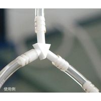 アズワン PTFEチューブコネクター(耐熱・耐薬品) D 576-06 1個 3-8251-02（直送品）