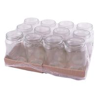 アズワン ガラス瓶(広口) 350mL 12個入 3-8408-03 1箱(12個)（直送品）