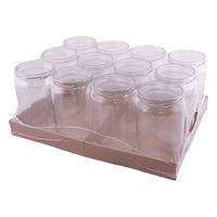 アズワン ガラス瓶(広口) 700mL 12個入 3-8408-04 1箱(12個)（直送品）