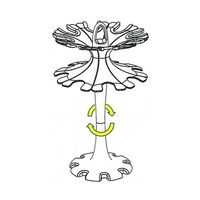 アズワン ピペットスタンド 紫・白 HS120481 1個 3-8584-02（直送品）