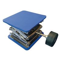 アズワン シリコンマット付きラボジャッキ 天板200×200mm 3-9478-02 1個（直送品）