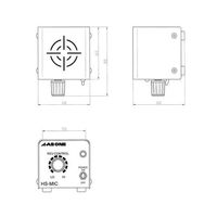 アズワン ミクロスターラー HS-MIC 1個 4-437-01（直送品）