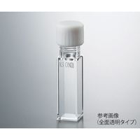 アズワン アズラボスクリューキャップ付セル 二面透明 SC10102 1個 4-527-01（直送品）