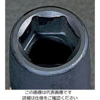 エスコ 1/2”DR インパクトユニバーサルディープソケットセット EA164DV-67 1セット（直送品）