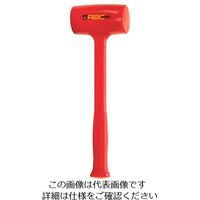 エスコ 1280g/57mm 無反動ハンマー(ポリウレタン) EA575EY-2 1個（直送品）