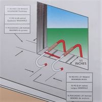 エスコ 7.62m 避難はしご(折畳み式) EA904Z-52 1個（直送品）