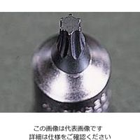 エスコ 1/4”DRx T9 [Torx]ビットソケット EA611BD-9 1セット(3個)（直送品）