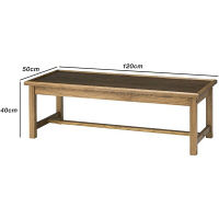 ジャーナルスタンダードファニチャーBOND WORK COFFEE TABLE（ボンドワークカフェテーブル）幅1200×奥行500×高さ400mm1台（直送品）