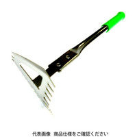 石黒金属 石黒金属(Garden Helper) らくらく草抜きホーJr.300mm柄 KPLー50S 1セット(4丁)（直送品）