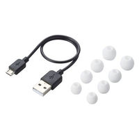 エレコム Bluetoothイヤホン/耳栓タイプ/FAST MUSIC/9. LBT-HPC16WH 1個