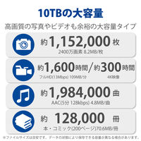 HDD 外付け 10TB d2 Professional STHA10000800 LaCie 1個（直送品）