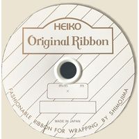 シモジマ シングルサテンリボン 24X20 Xグリーン 001420222 1セット(4巻)