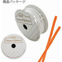 シモジマ HEIKO ペーパーワイヤー 2×20 #07 オレンジ 001501307 1セット(1巻×4巻 合計4巻)（直送品）