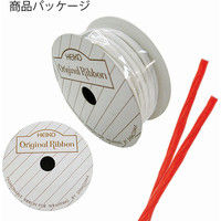 シモジマ HEIKO ペーパーワイヤー 2×20 #09 レッド 001501309 1セット(1巻×4巻 合計4巻)（直送品）