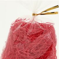 シモジマ 紙パッキン 40g アカ 003800808 1セット(10袋)（直送品）