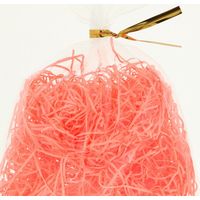 シモジマ 紙パッキン 40g ネオンピーチ 003800871 1セット（10袋）（直送品）