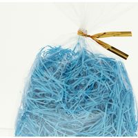 シモジマ 紙パッキン 40g ネオンブルー 003800874 1セット（10袋）（直送品）