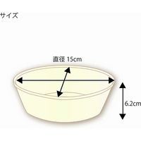 シモジマ HEIKO バガスどんぶり DB-15 004466050 1セット(10枚入×80袋 合計800枚)（直送品）