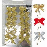 シモジマ リボンビーズタイ シルバー 004743202 1セット（12個入×20）（直送品）