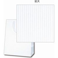 シモジマ Kバッグ Tー6 白エンボス 006145202 1セット(1袋(10枚)×5)