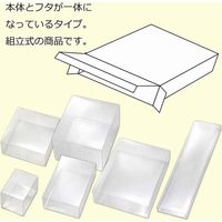 シモジマ クリスタルBOX V-19 006833402 1セット（10枚入×10）（直送品）