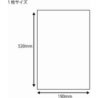シモジマ 黄ポスター M H191-01 マスメ 007219101 1セット（10束）（直送品）