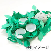 佐野デザイン事務所 クッションサン・リーヴス LJ-HM/はいまつ 007321520 1セット（100袋）（直送品）