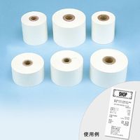 シモジマ レジペーパー 感熱 58R×80×17.5 007332902 1セット(1本(5巻)×20)