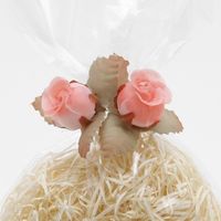 エル･クラフト バラツボミ3L ボカシピーチ 008702704 1セット(60個入×80袋 合計4800個)（直送品）